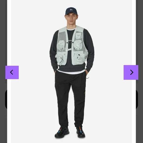 Nike ACG Buttles Vest 'Light Silver' - Picture 6 of 14